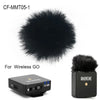 Furry Windproof Black Microphone Windscreen