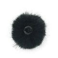 Furry Windproof Black Microphone Windscreen